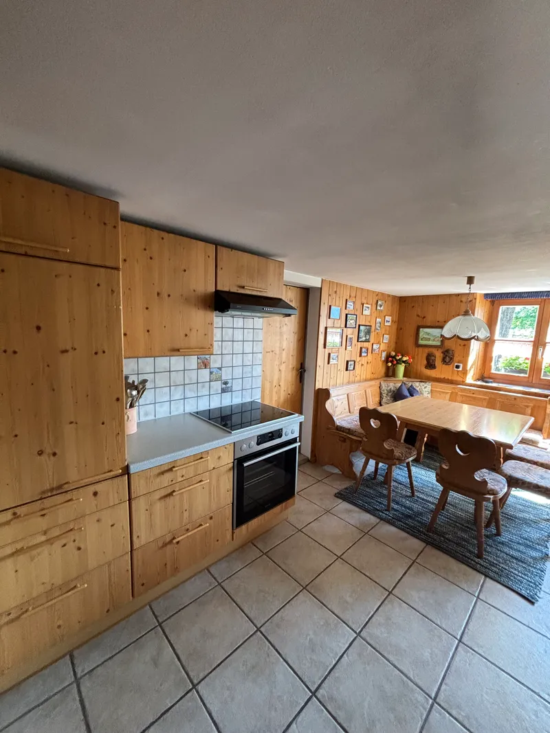 Küche 1 - Haus Sücka - Ferienhaus Haus Sücka Blons, Großes Walsertal