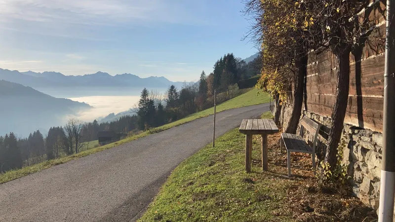 Herbstzeit - Haus Sücka - Ferienhaus Haus Sücka Blons, Großes Walsertal