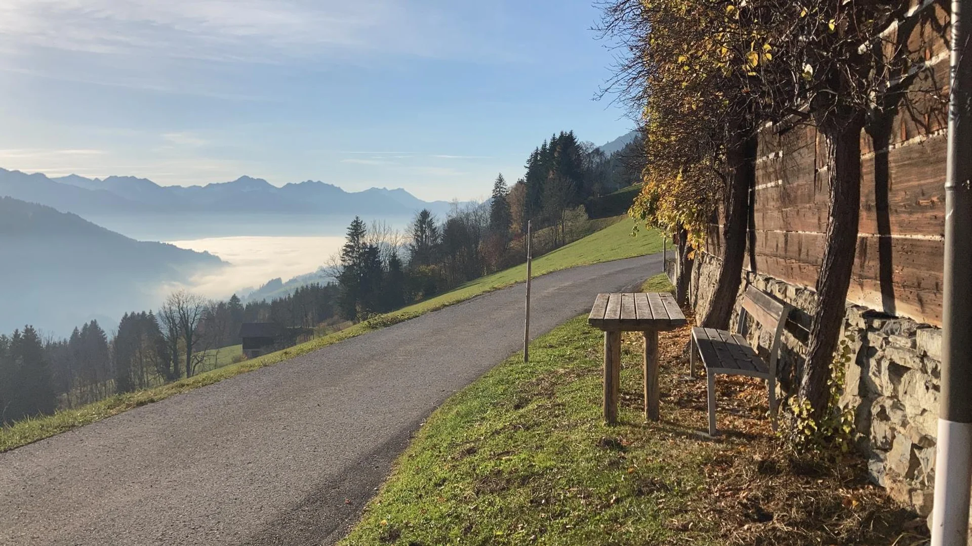 Herbstzeit - Haus Sücka - Ferienhaus Haus Sücka Blons, Großes Walsertal