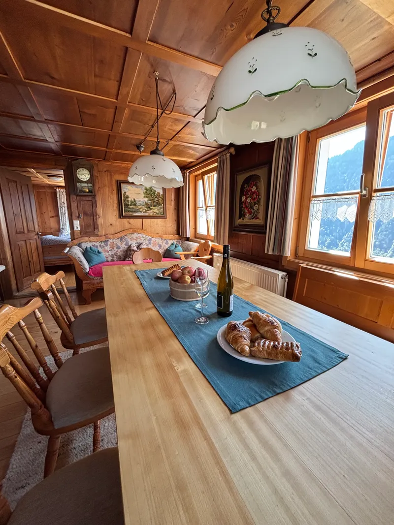 Stube 2 - Haus Sücka - Ferienhaus Haus Sücka Blons, Großes Walsertal