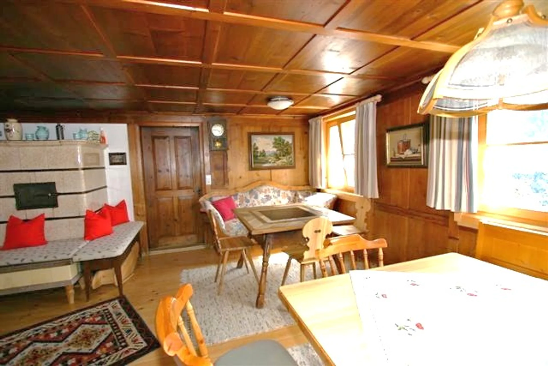 Stube - Haus Sücka - Ferienhaus Haus Sücka Blons, Großes Walsertal