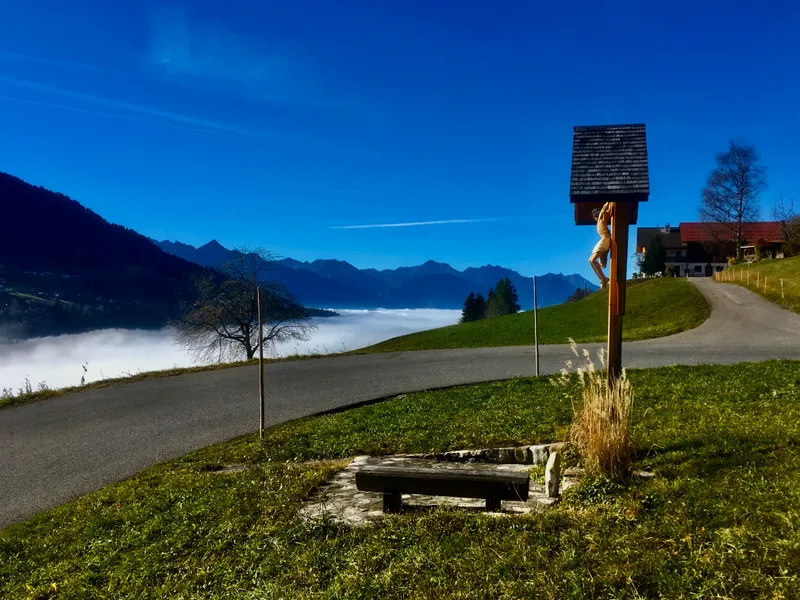 Herbstzeit - Haus Sücka - Ferienhaus Haus Sücka Blons, Großes Walsertal