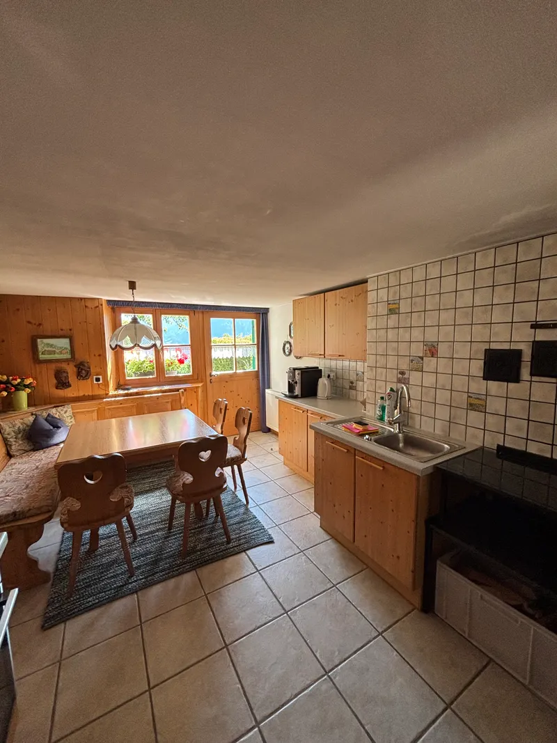 Küche 2 - Haus Sücka - Ferienhaus Haus Sücka Blons, Großes Walsertal